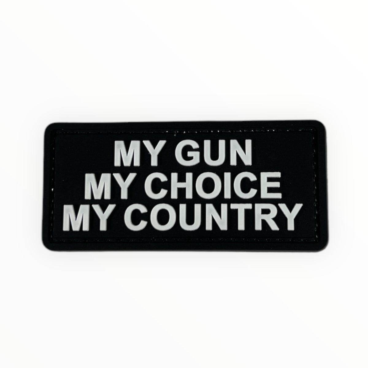 My Gun My Country PVC Patch