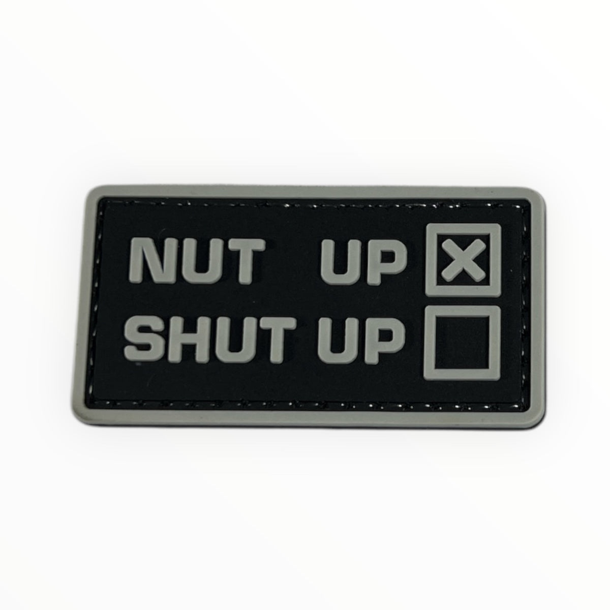 Nut Up Shut Up PVC Patch