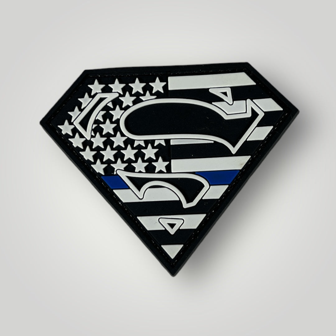 Superman PVC Patch