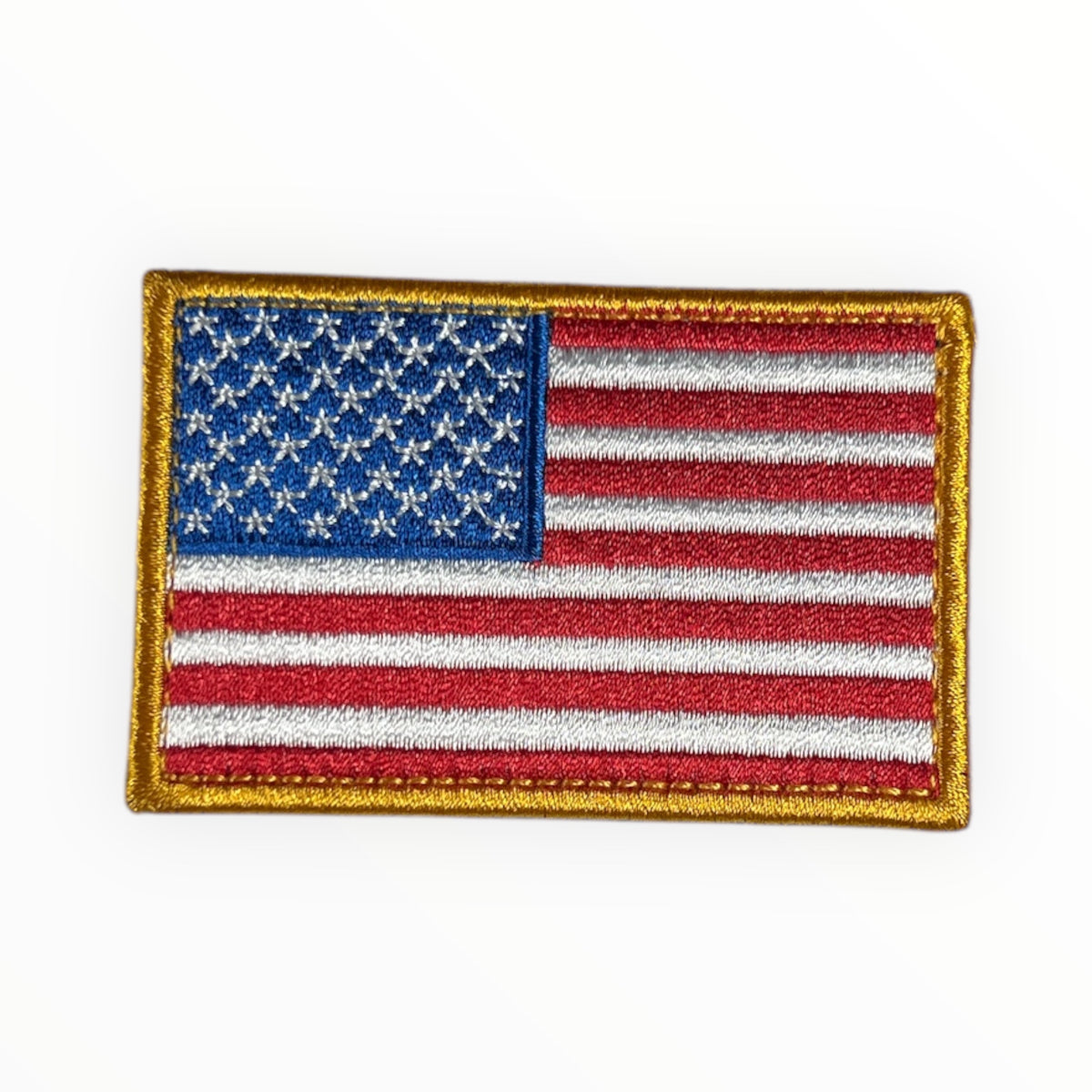 USA Flag Embroidered Patch