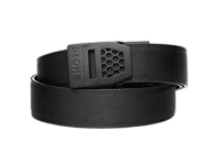 X6 BLACK BUCKLE | BLACK TACTICAL GUN BELT - 24&quot; - 54&quot;