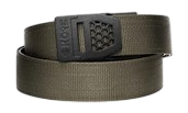 X6 BLACK BUCKLE | RANGER GREEN TACTICAL GUN BELT - 24&quot; - 54&quot;